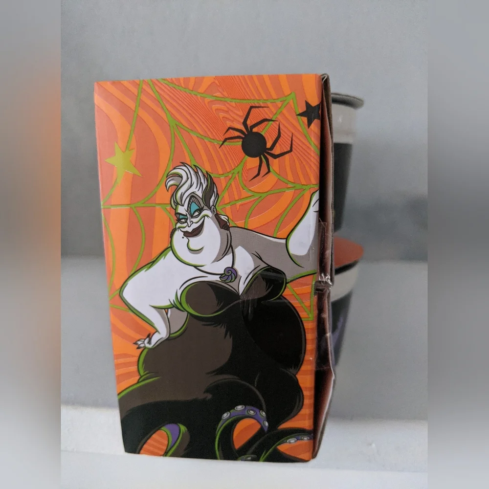 Disney Halloween Rare Black Villains Ramekins  Party Baking Serveware Decor